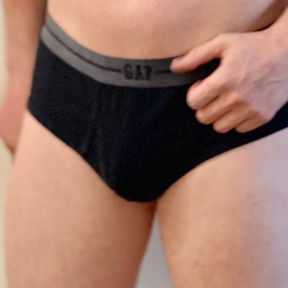GAP men's underwear blk on blk sz M - Picture 3 of 3